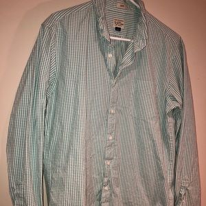 2 Men’s Large Slim J-Crew Button Downs